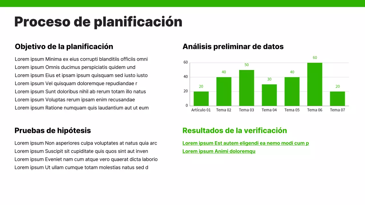 Una sencilla cartera profesional en verde