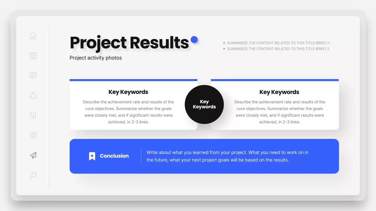 블루클린 비즈니스 보고서 프레젠테이션