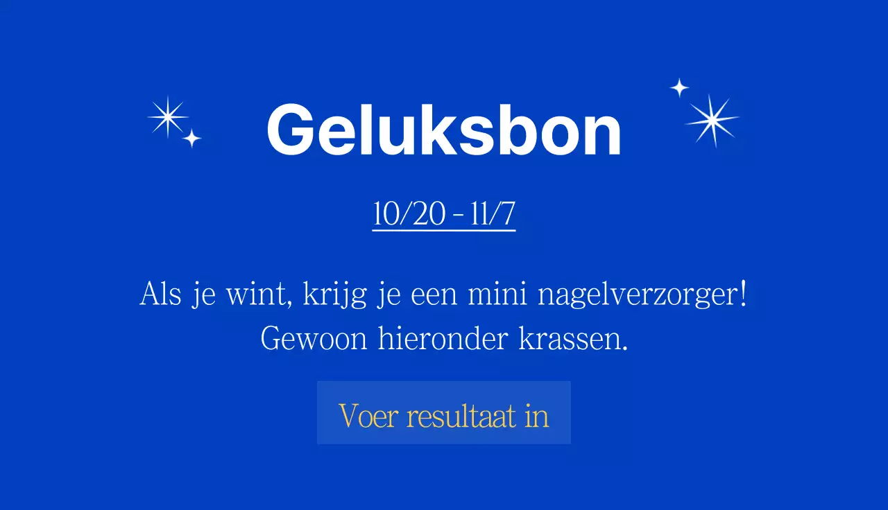 De gebeurtenisloterij van de schoonheidsnagel salon met blauwe achtergrond