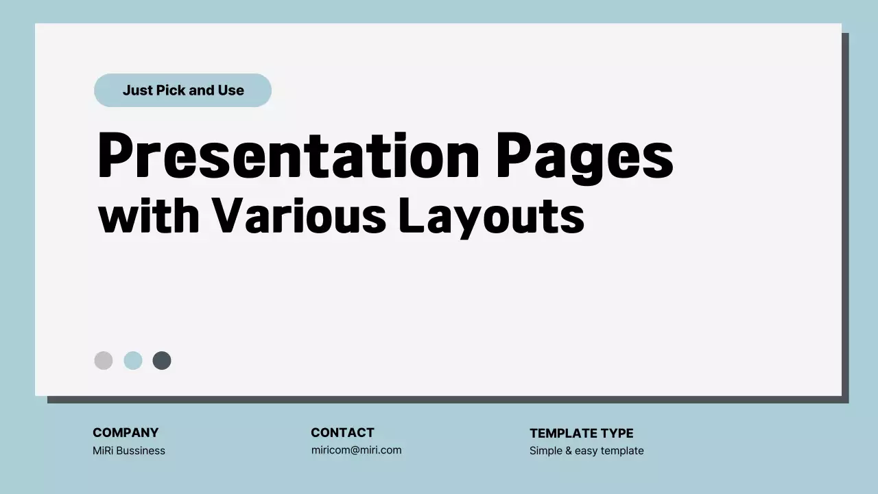 Blue Minimal Guide Presentation