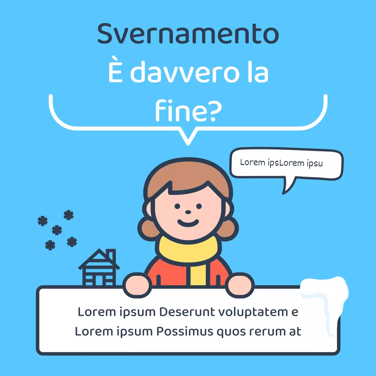 Una guida minimalista per svernare in blu e azzurro