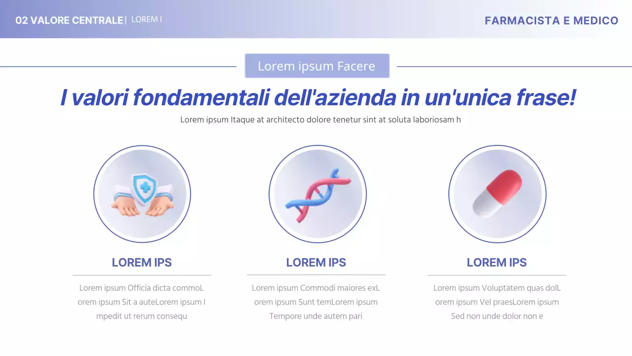 Il profilo aziendale minimalista di Yonbora nel settore medico-farmaceutico