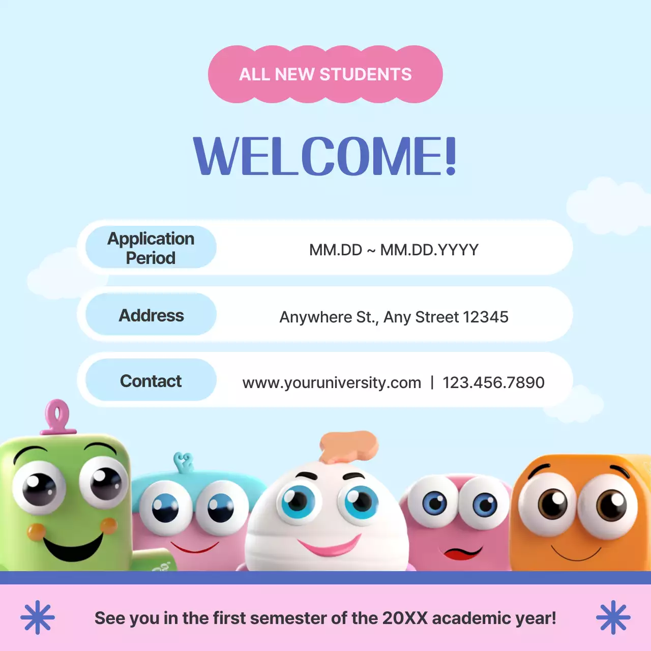 Pink Playful Software Announcement Instagram Carousel