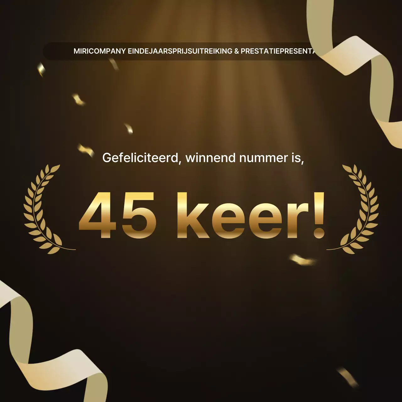 Luxe goud- en bruinpresentaties en eindejaarsverslagen