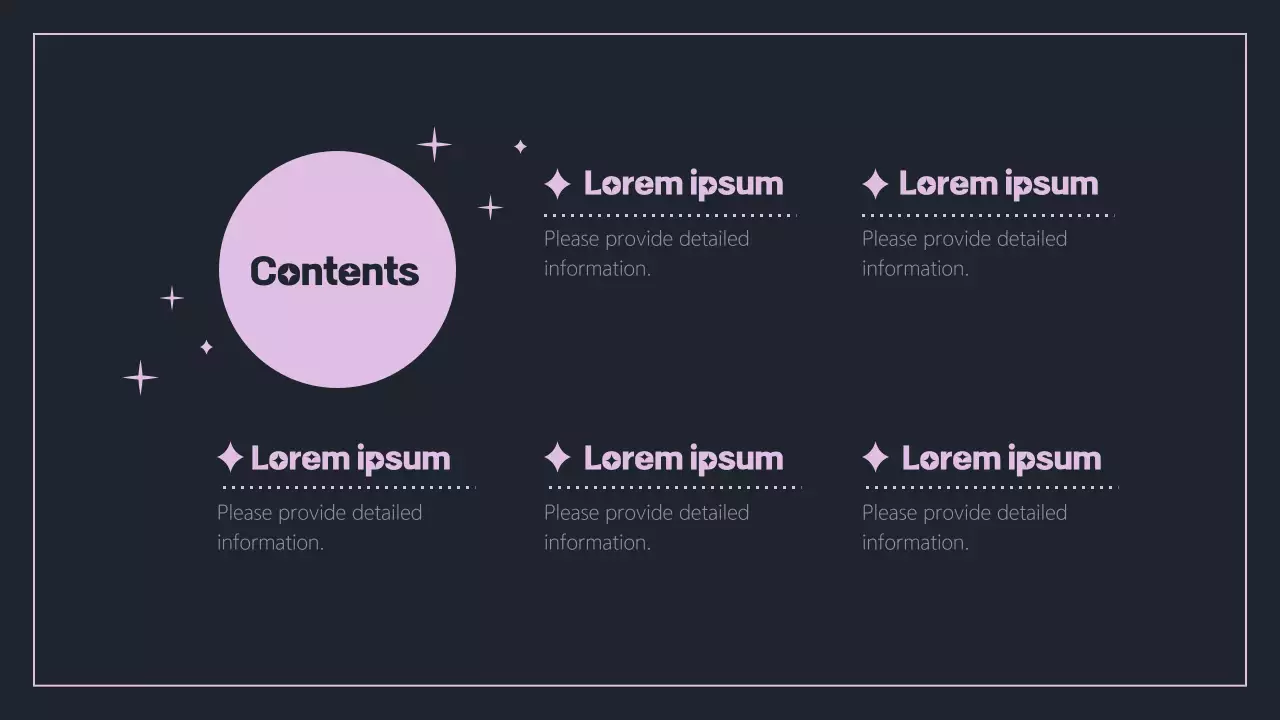 Black Modern Performance Report Document Presentation