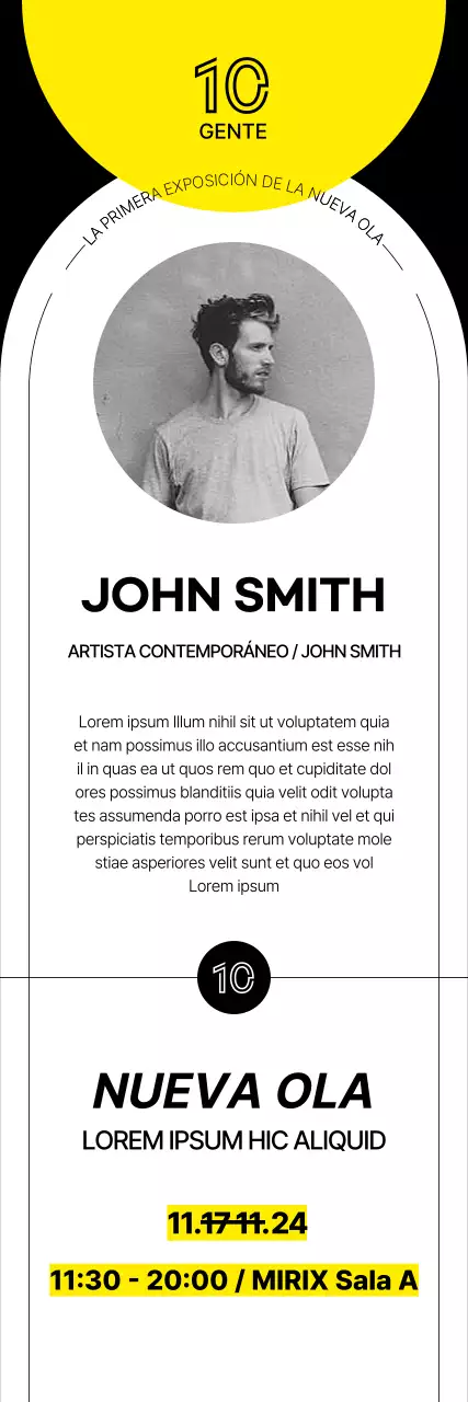 Promover exposiciones de arte contemporáneo y mostrar artistas con estilo