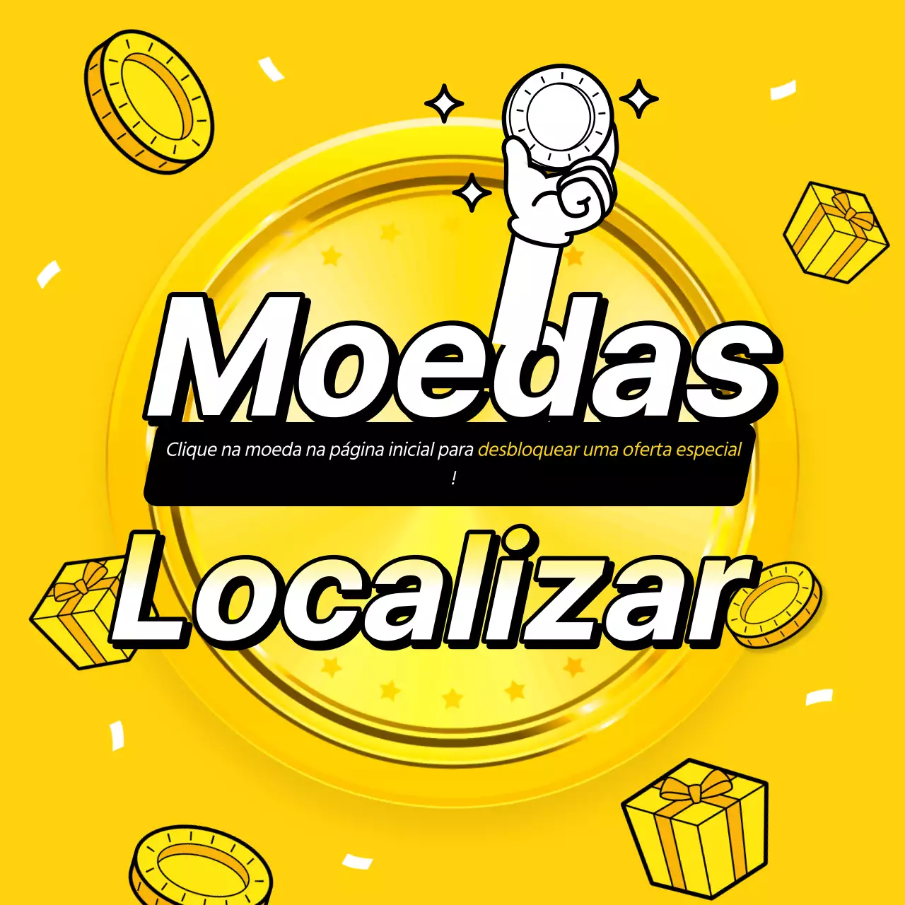 Promova a sua página inicial com um toque de amarelo e preto