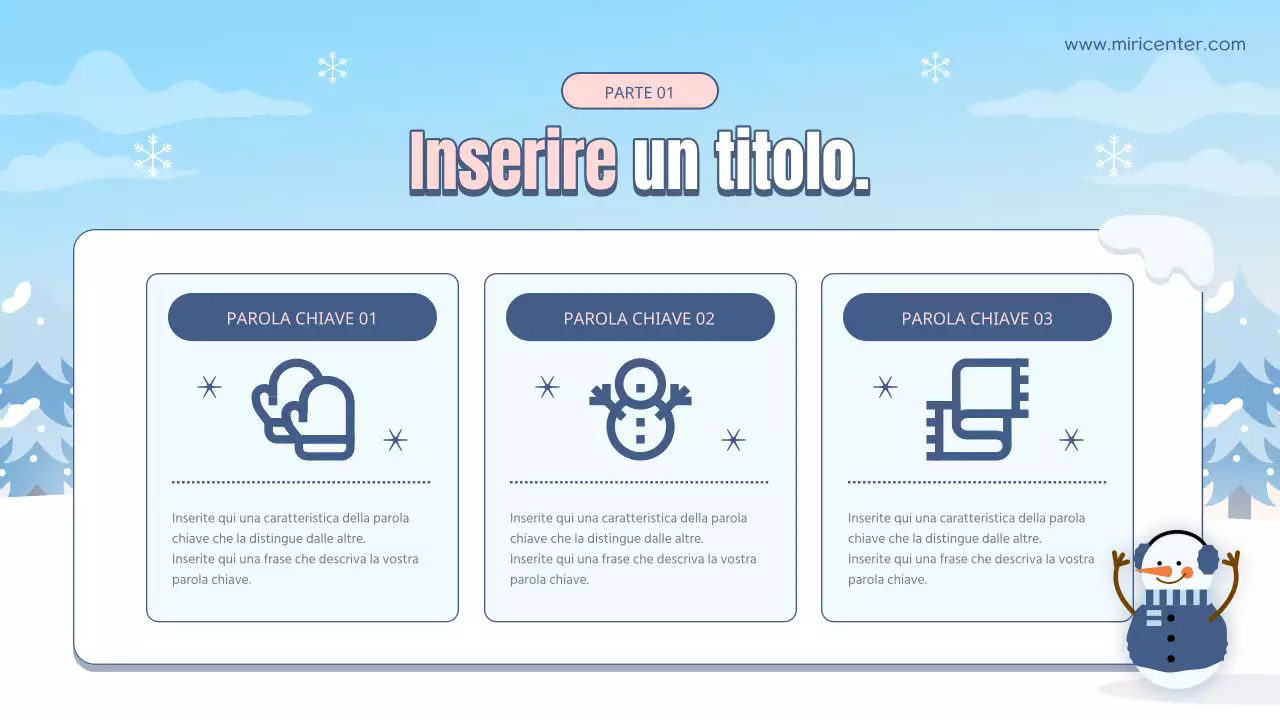 Guida alla formazione dei volontari per la pausa invernale in azzurro e bianco naturale