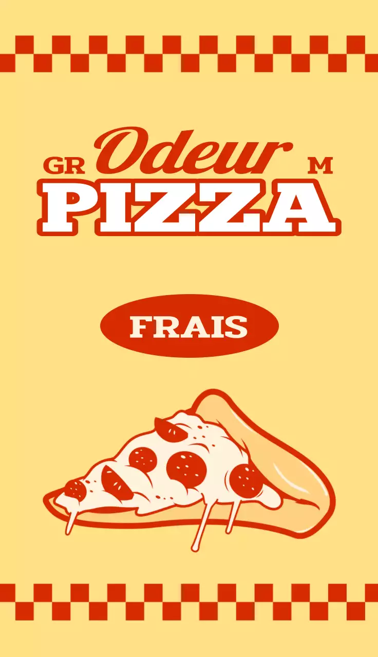 Loterie pour une pizzeria d'inspiration rétro