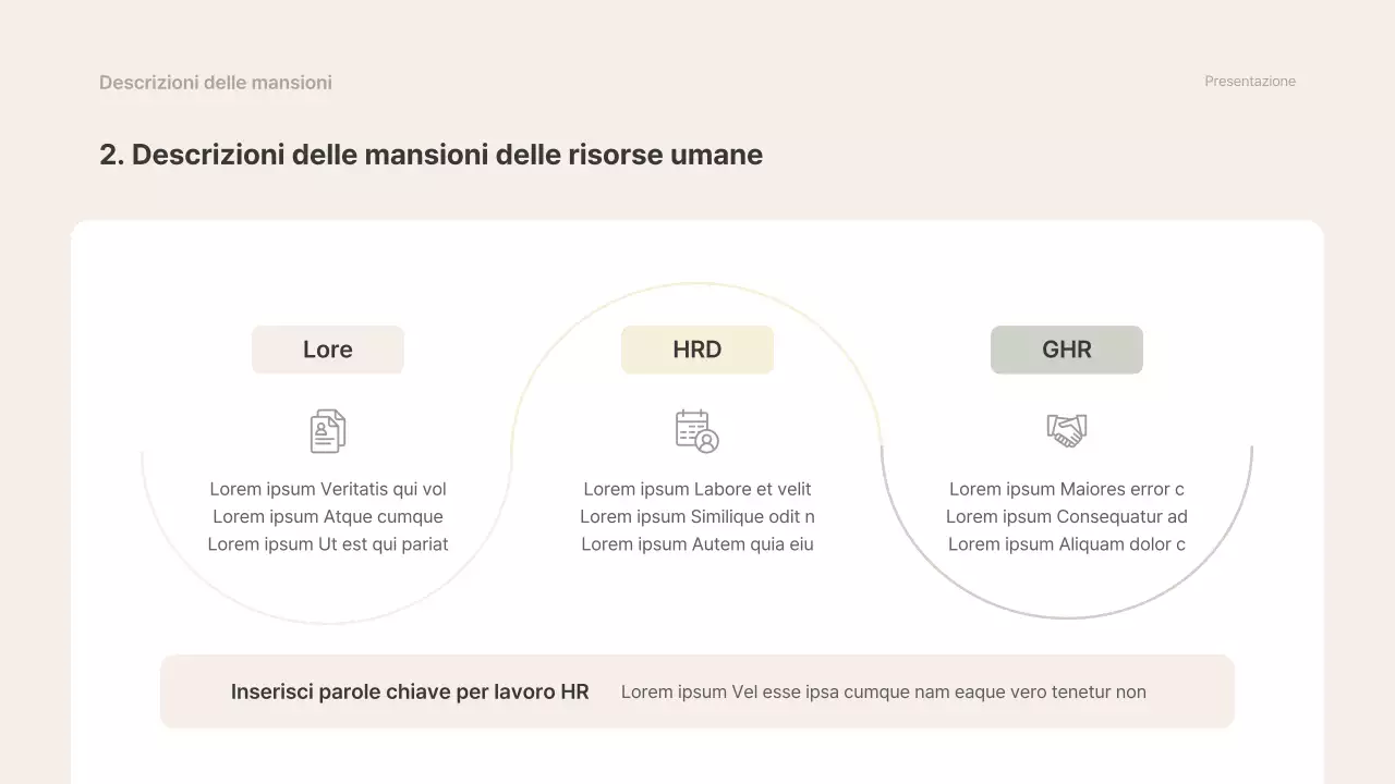 Beige e grigio, semplice materiale per il corso intensivo sul lavoro degli incumbent