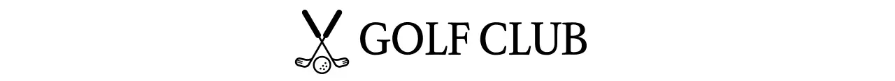 골프 일러스트가 있는 고급스러운 느낌의 골프 동호회
