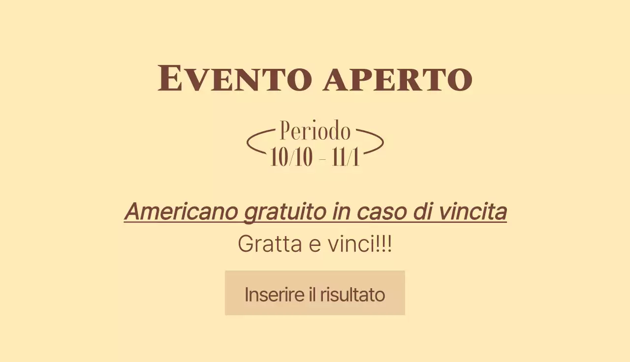 Aprire un caffè con un'atmosfera classica e vintageEventiLotteria