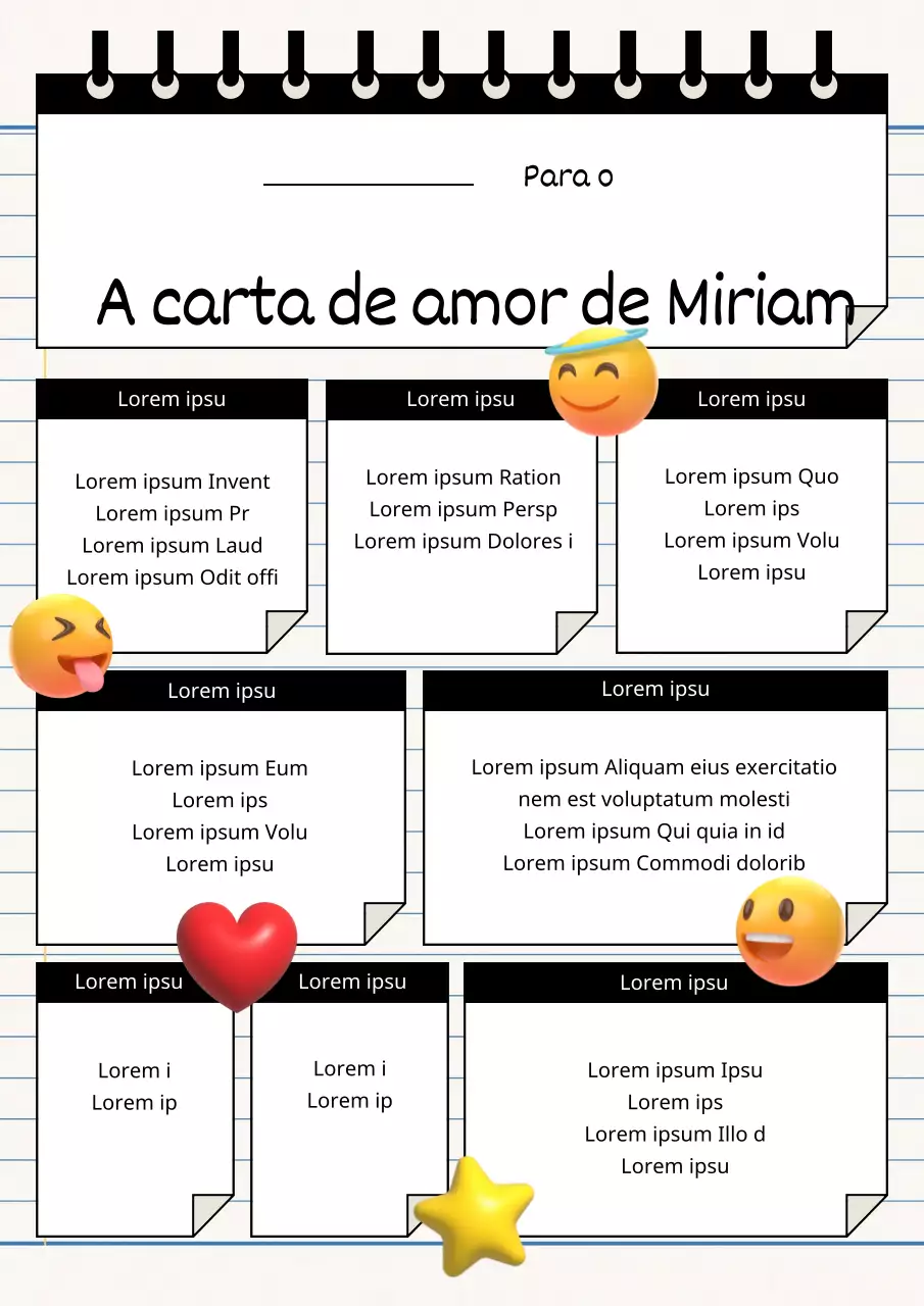 Papéis de enrolar na moda em branco e preto