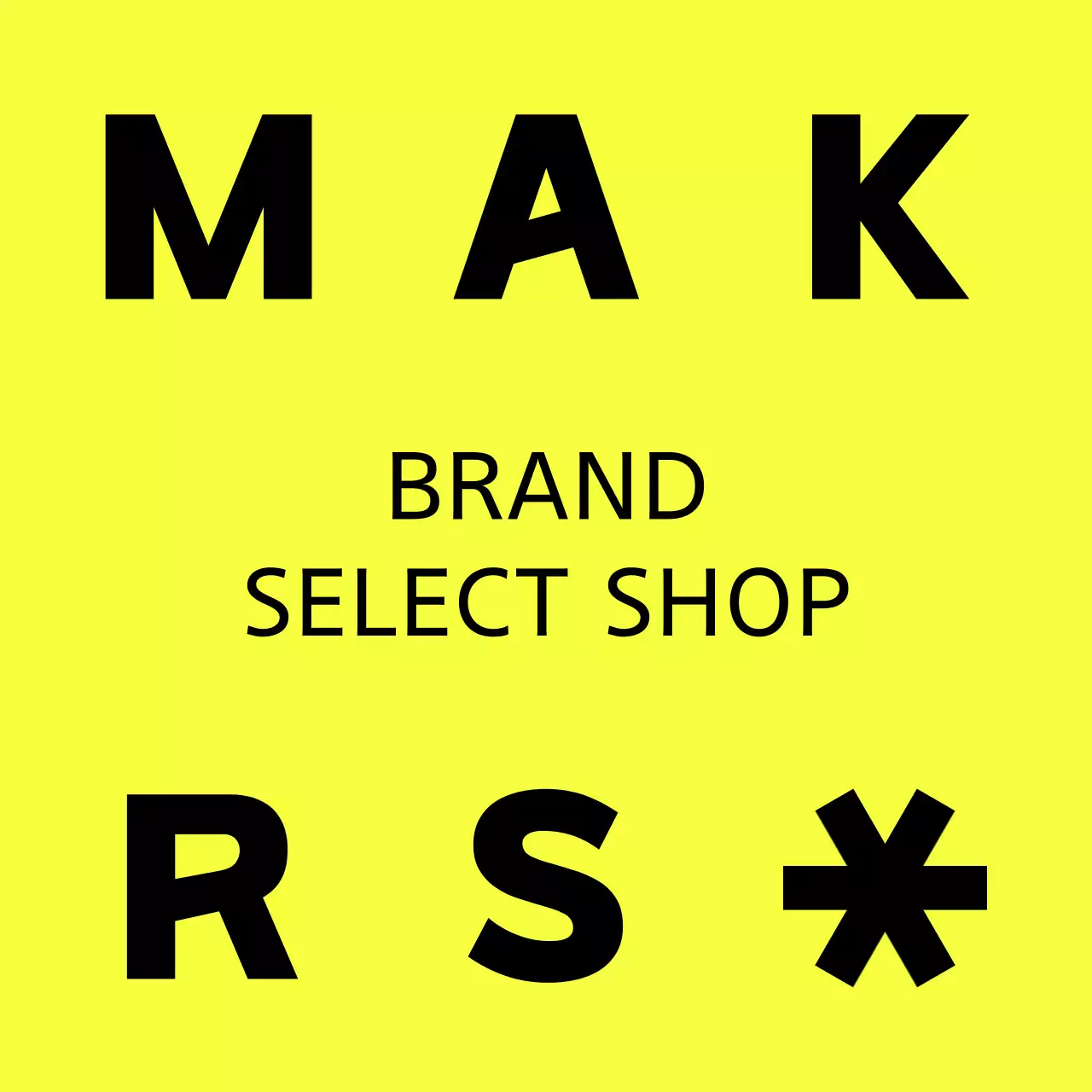 심플하고 깔끔한 느낌의 브랜드 편집샵 간판