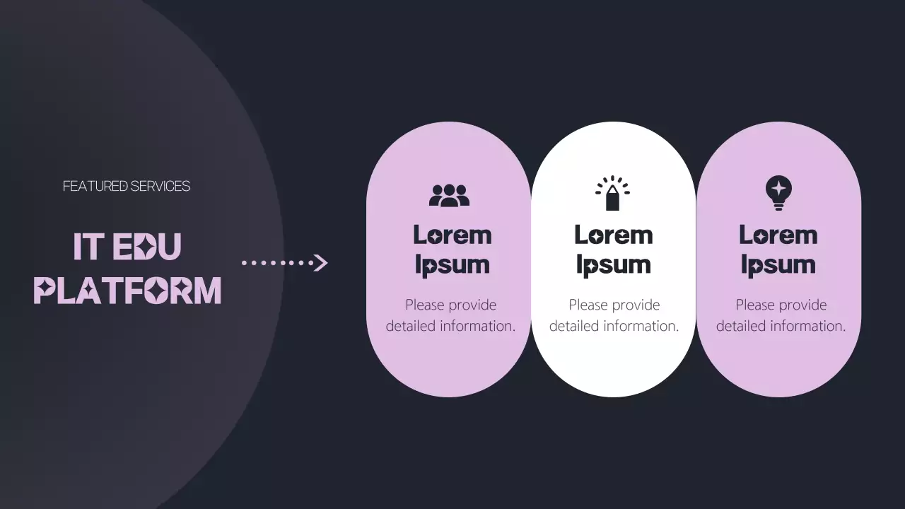 Black Modern Performance Report Document Presentation