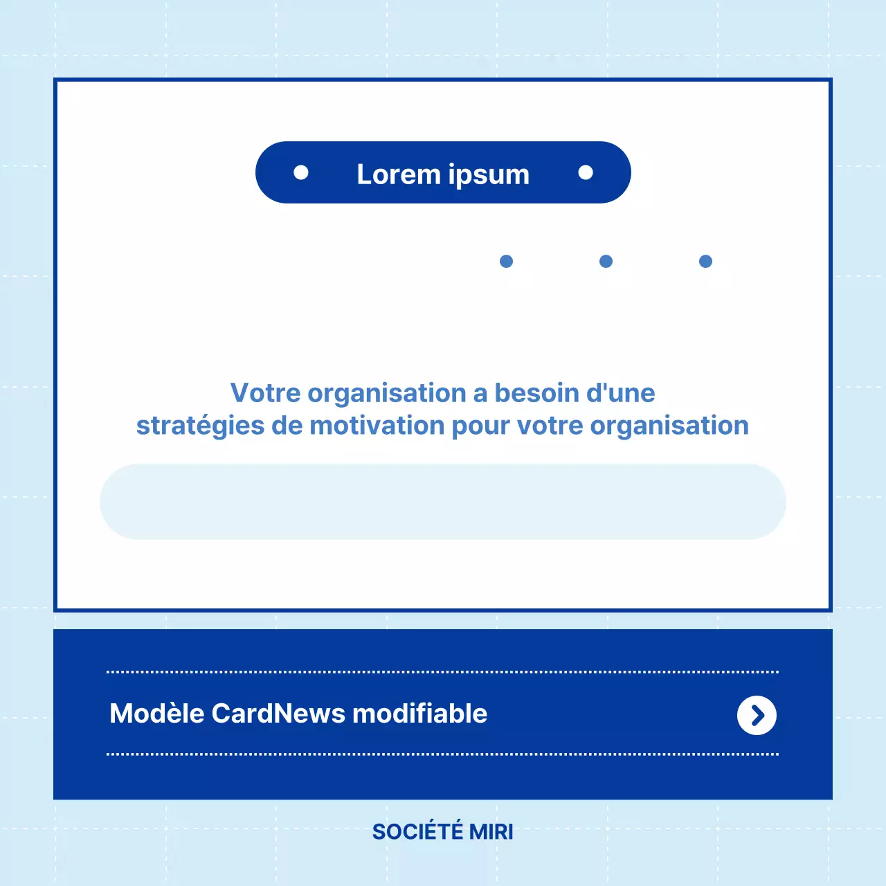 Illustration simple d'un cabinet de conseil en formation d'entreprise en bleu et bleu clair
