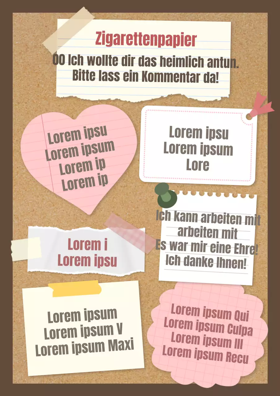 Ein Beitrag über hübsche Blättchen in Braun und Rosa