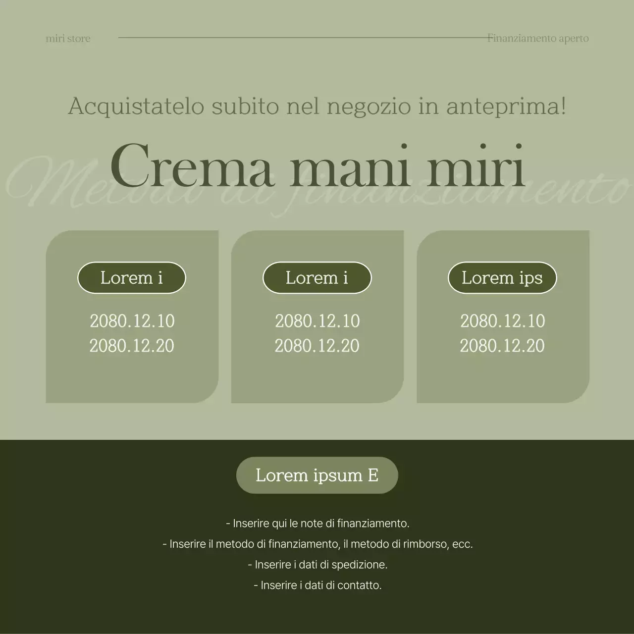 Cachi e bianco per una guida al finanziamento moderna