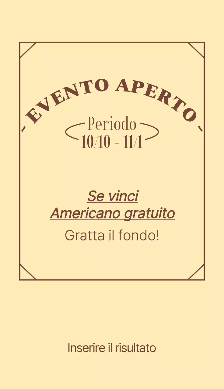 Aprire un caffè con un'atmosfera classica e vintageEventiLotteria