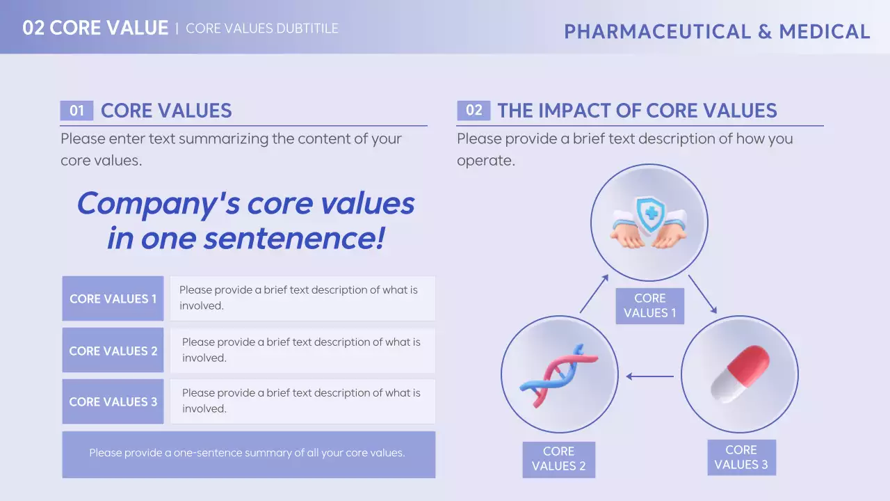 Trình bày hồ sơ Blue Clean Healthcare