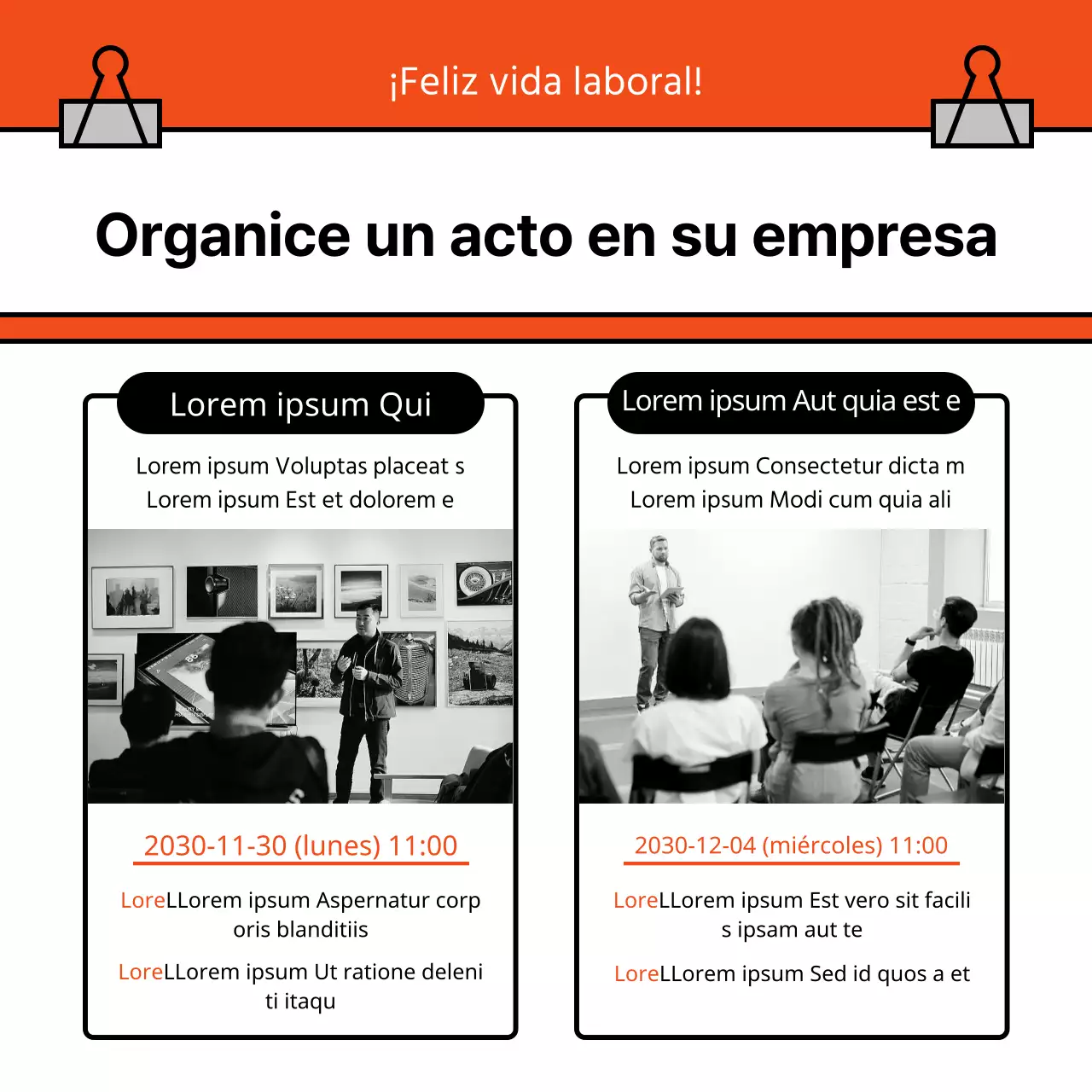 Sobre el programa naranja y negro de formación laboral simple