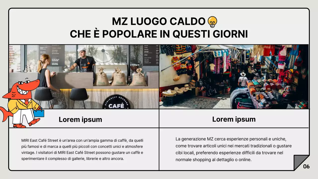 Un semplice rapporto di marketing in grigio e bianco
