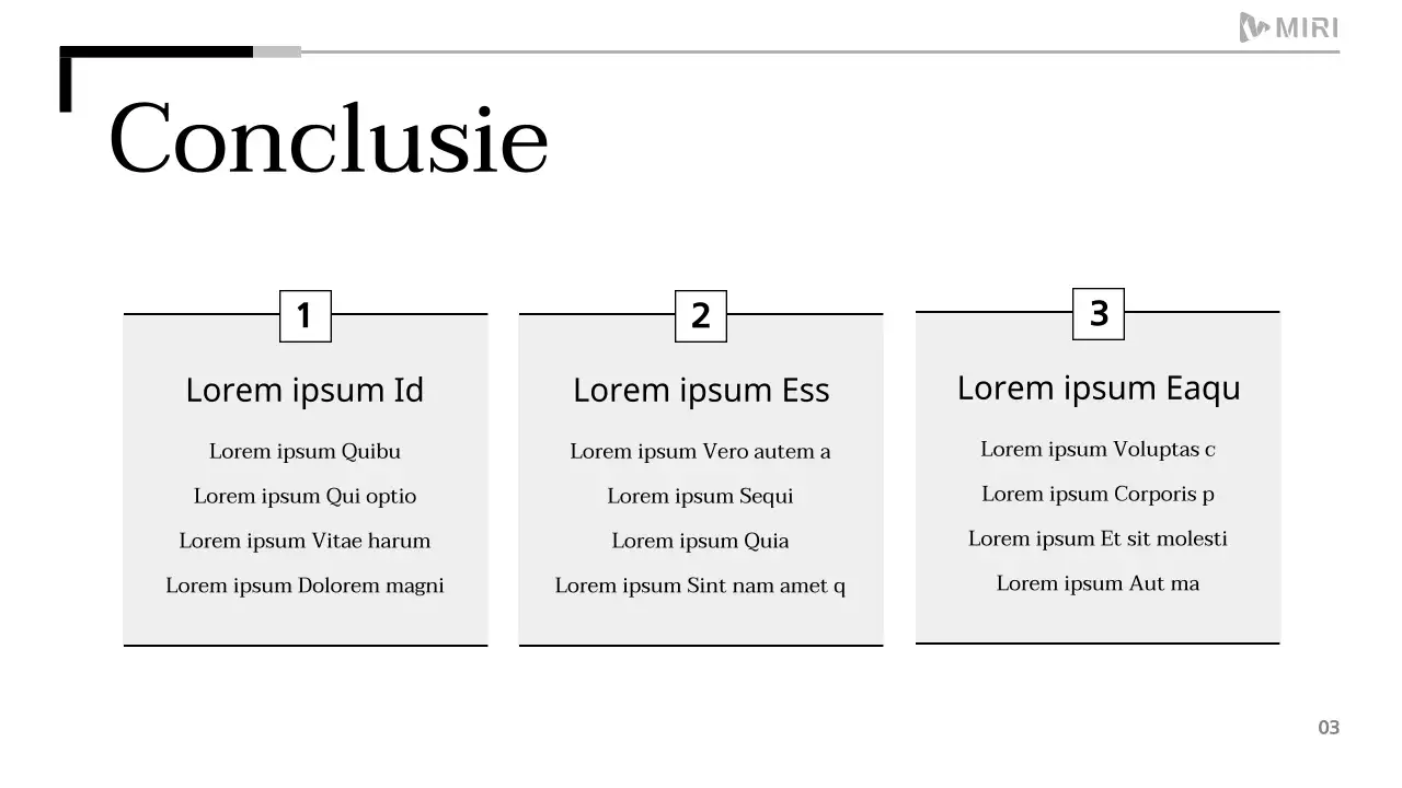 Een eenvoudig afdrukbaar rapport in zwart-wit