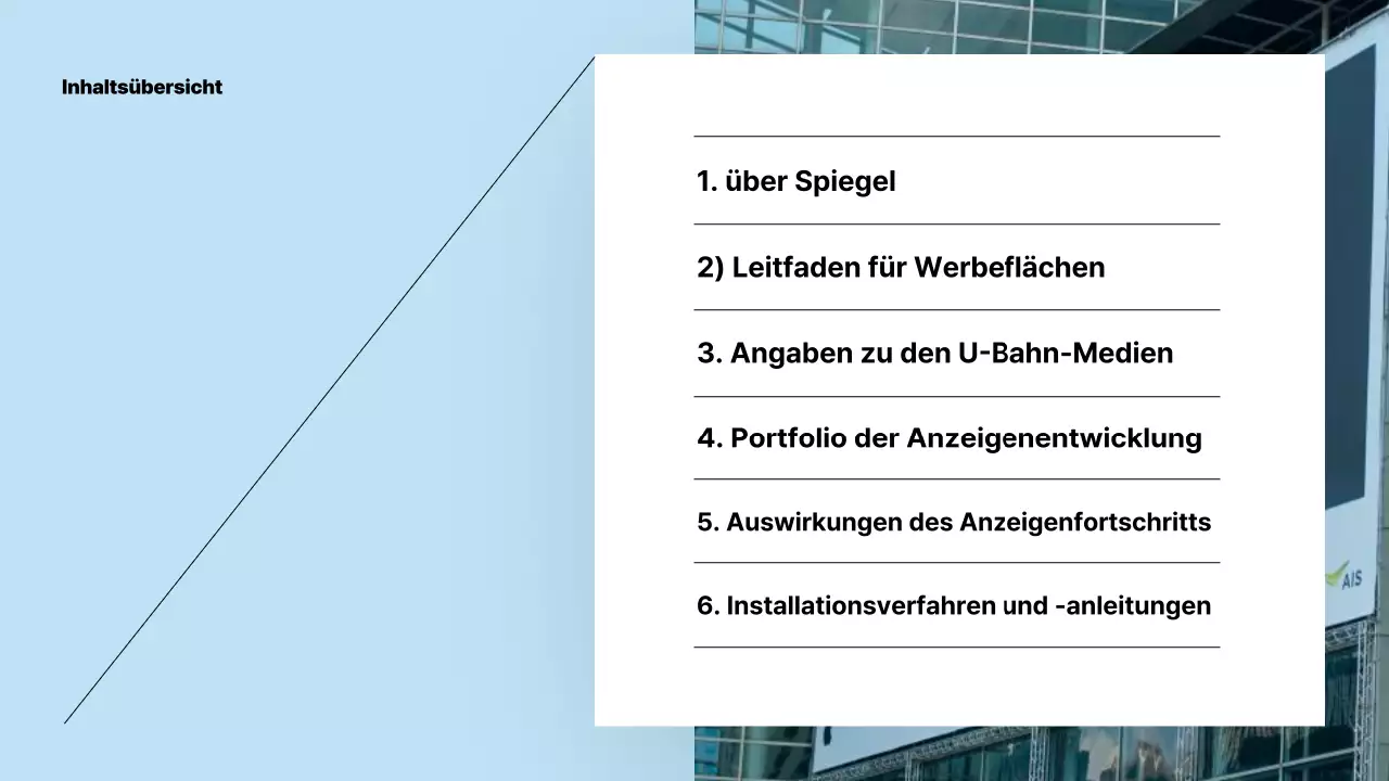 Moderner Vorschlag für einen Werbemittelverkauf in Hellblau