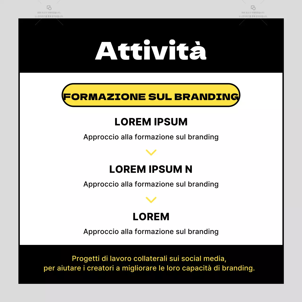 Annunci di reclutamento di team di tendenza con sfondi grigi