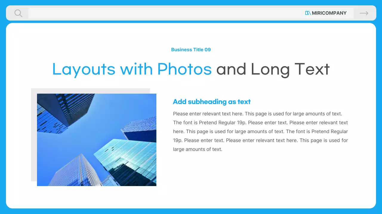 블루 심플 가이드 프레젠테이션