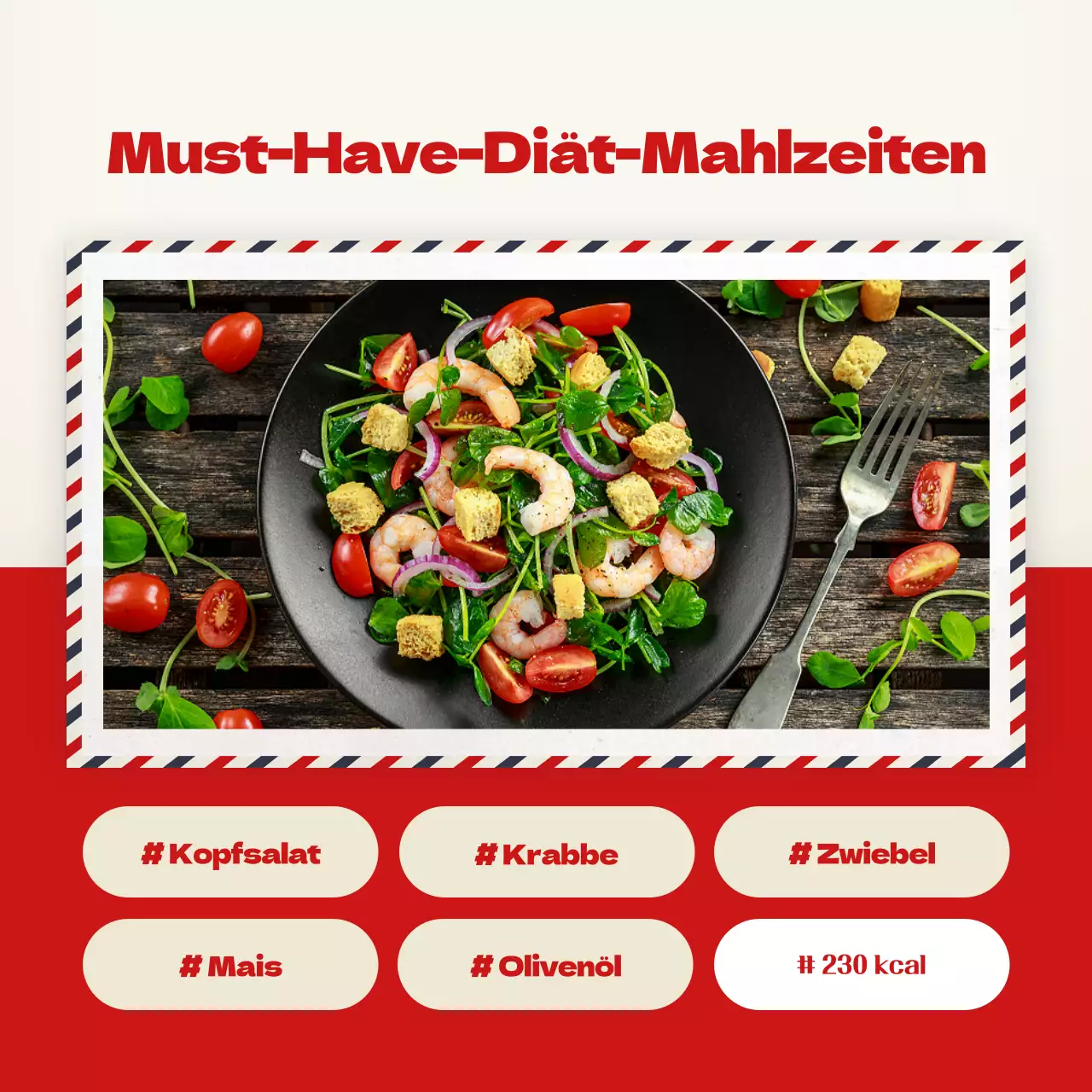 Rot und Gelb für einen gemütlichen Winterspot im viralen Marketing