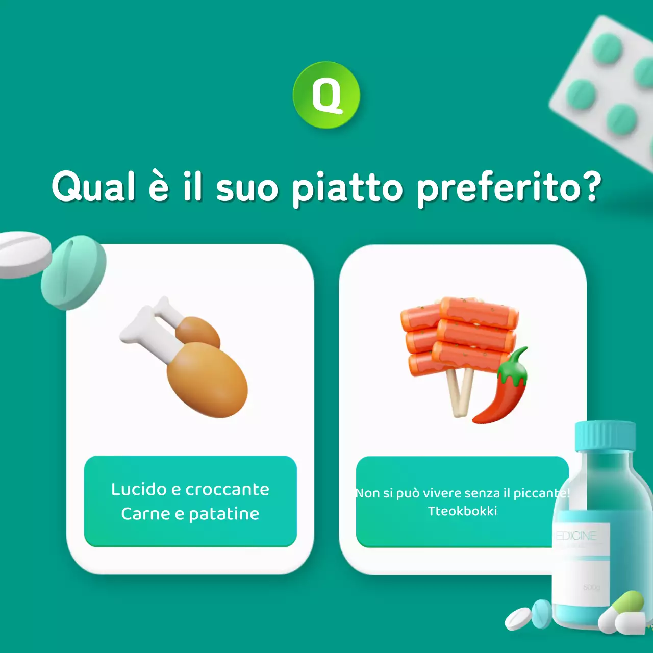 Promuovere un test nutrizionale personalizzato semplice, verde e in 3D