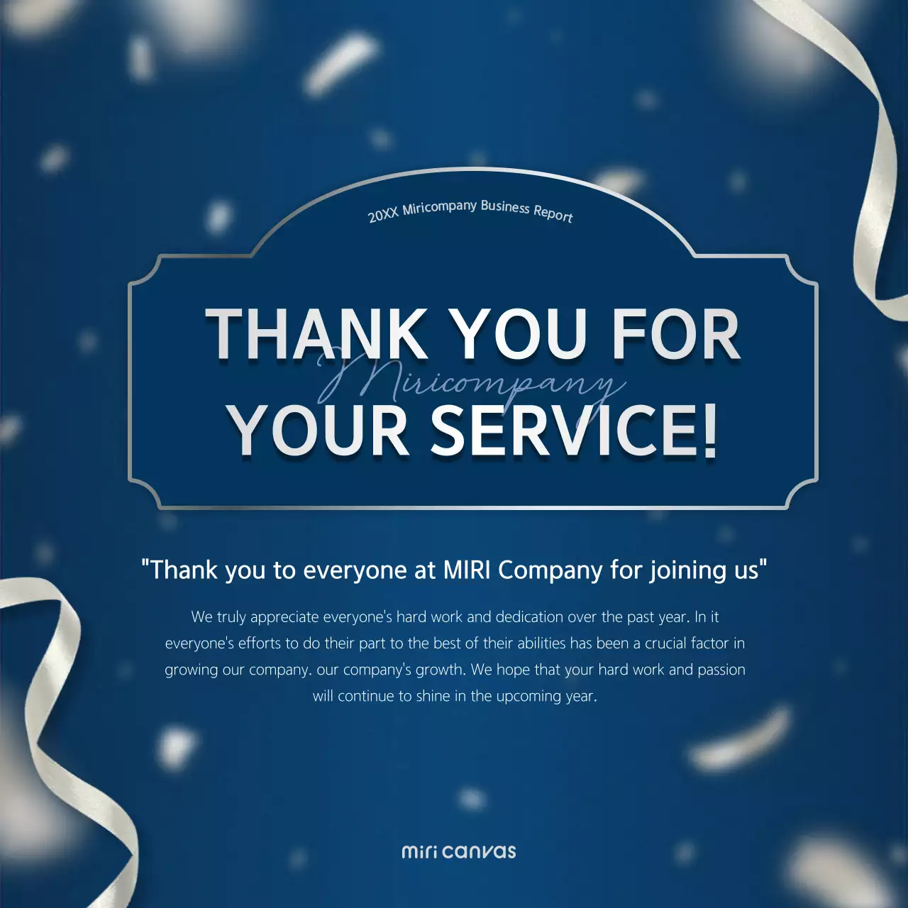 Blue Elegant Business Report Instagram Carousel