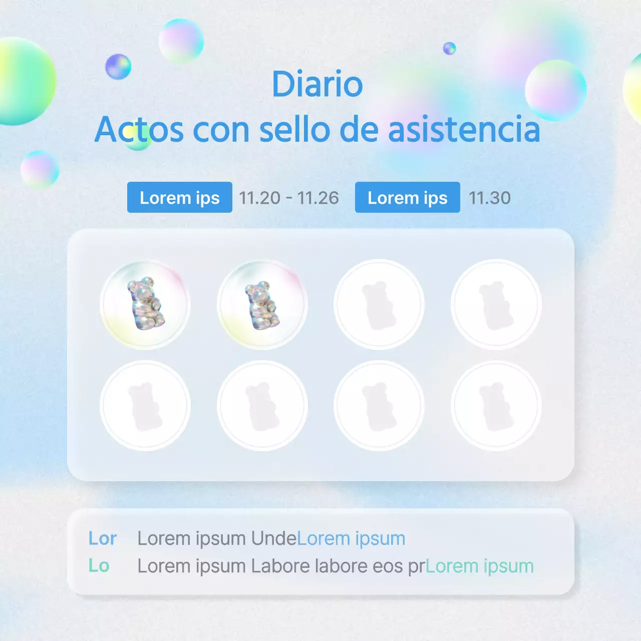 Anuncios del Black Friday en azul claro y a la última