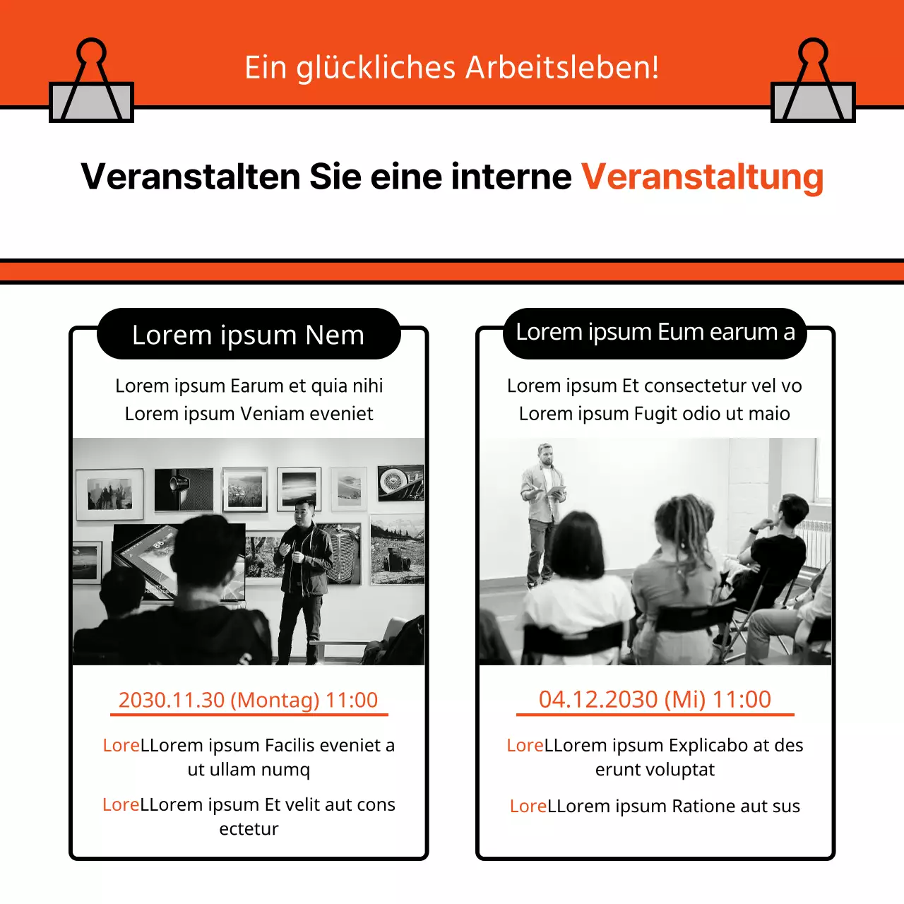 Über das orange-schwarze Programm für einfache Berufsausbildung