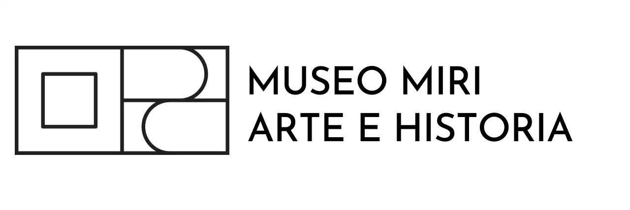 Logotipo de marca con un concepto de galería de arte