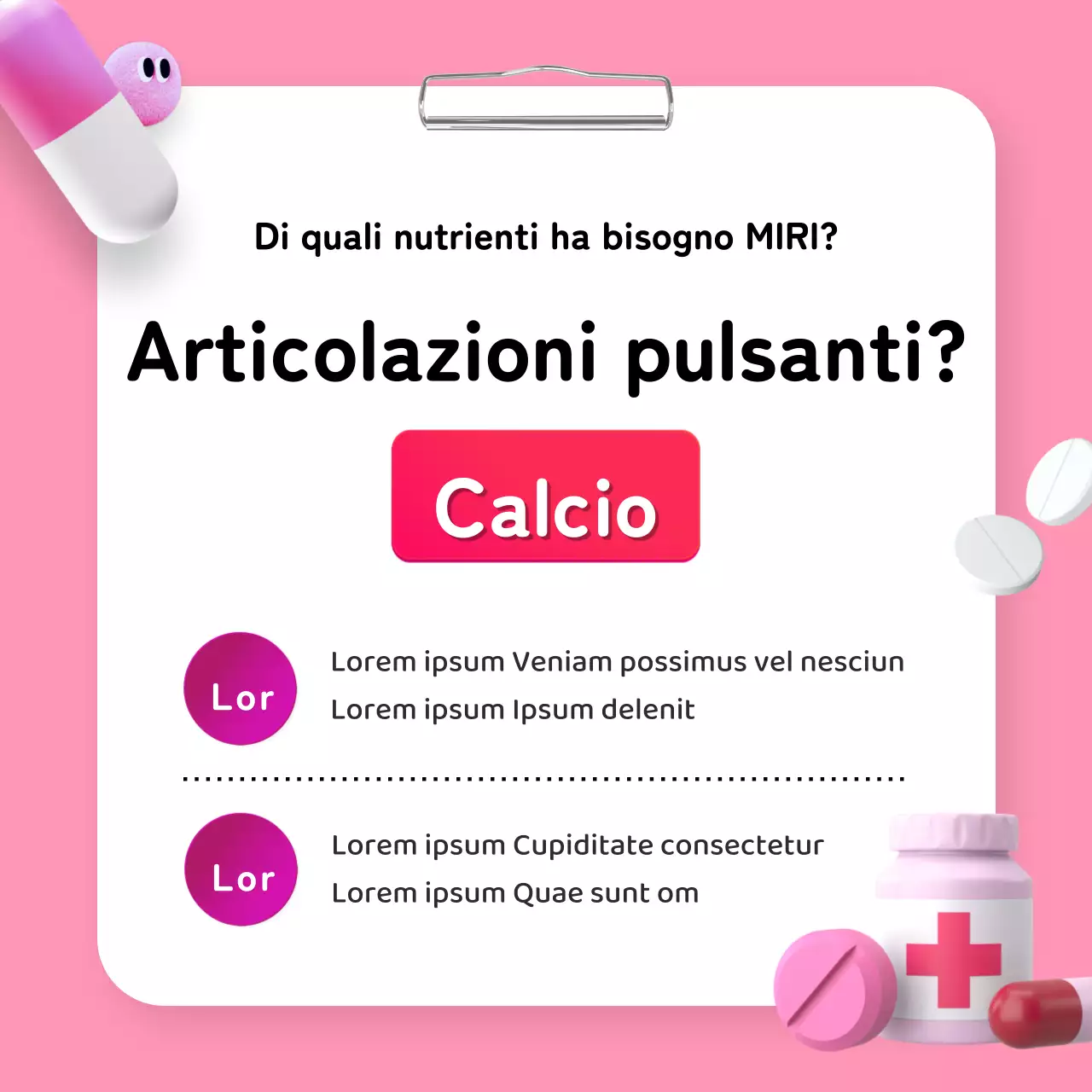 Promuovere un test nutrizionale personalizzato semplice, verde e in 3D