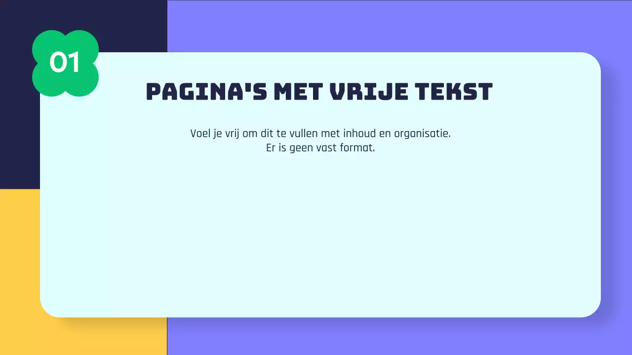 Kitscherig gedessineerde paarse en mintkleurige achtergrondpresentatie