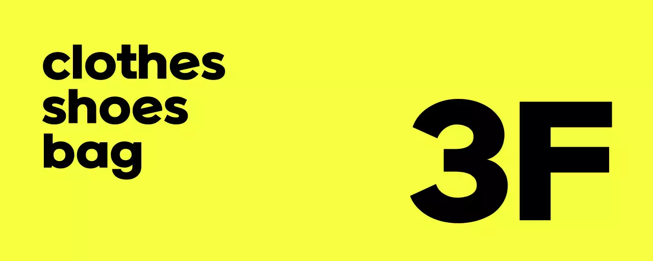 심플하고 깔끔한 느낌의 브랜드 편집샵 간판