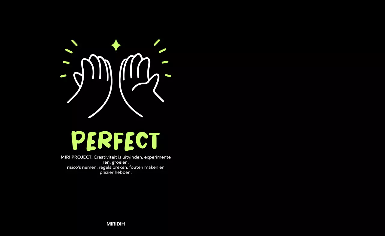 Ontwerp een beker met een high-five icoon