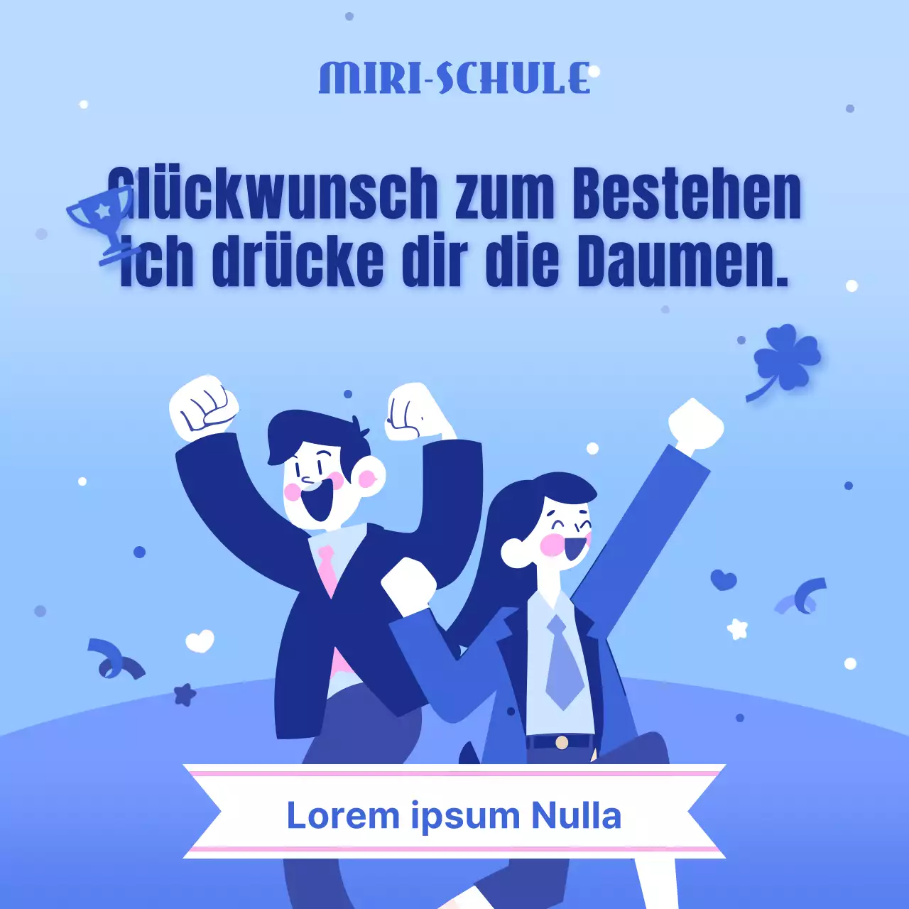 Eine moderne blau-weiße Passierscheinstelle