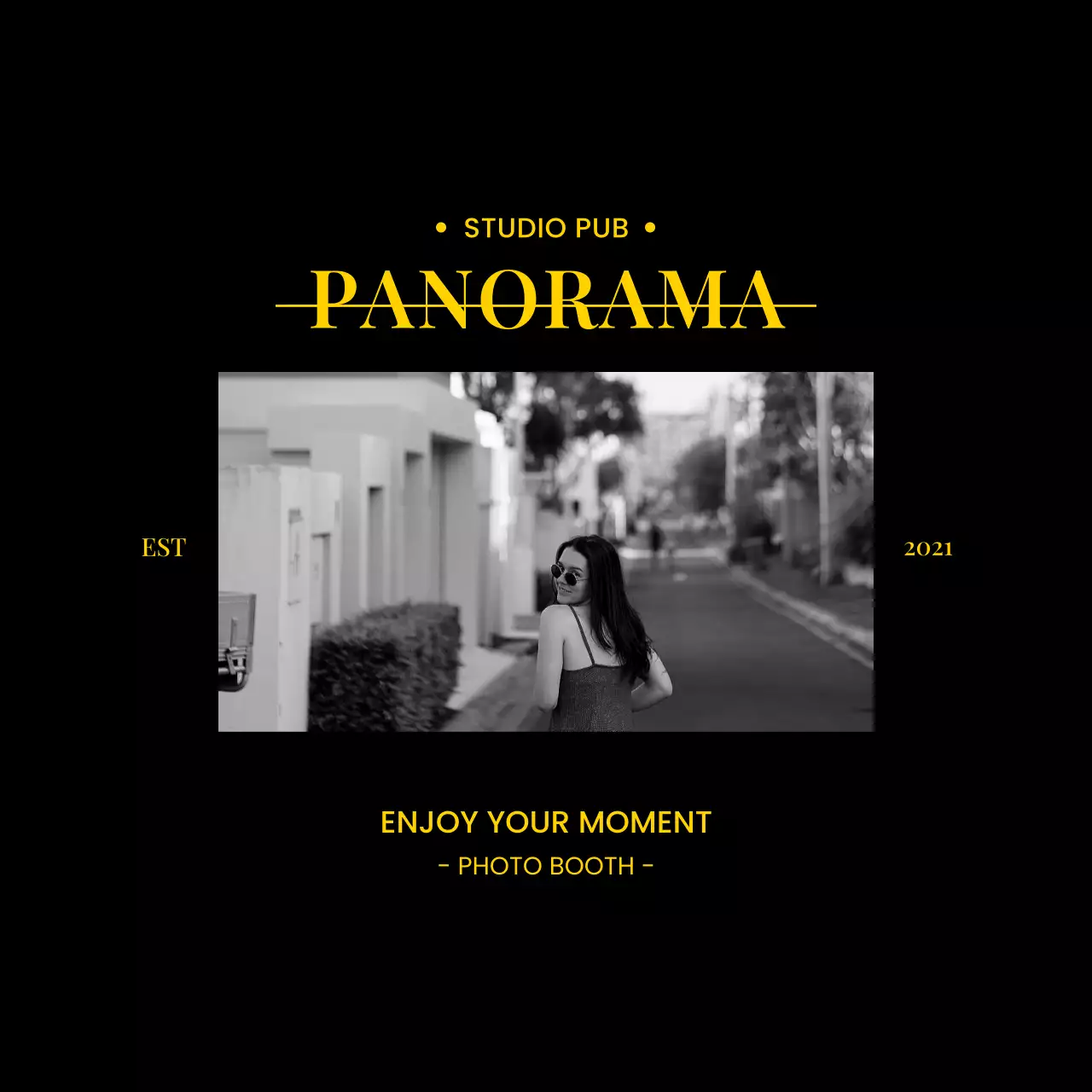 사진을 활용한 세련된 느낌의 디자인