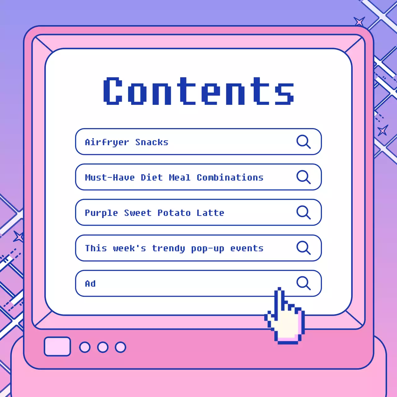 Pink Retro Digital Promotion Instagram Carousel