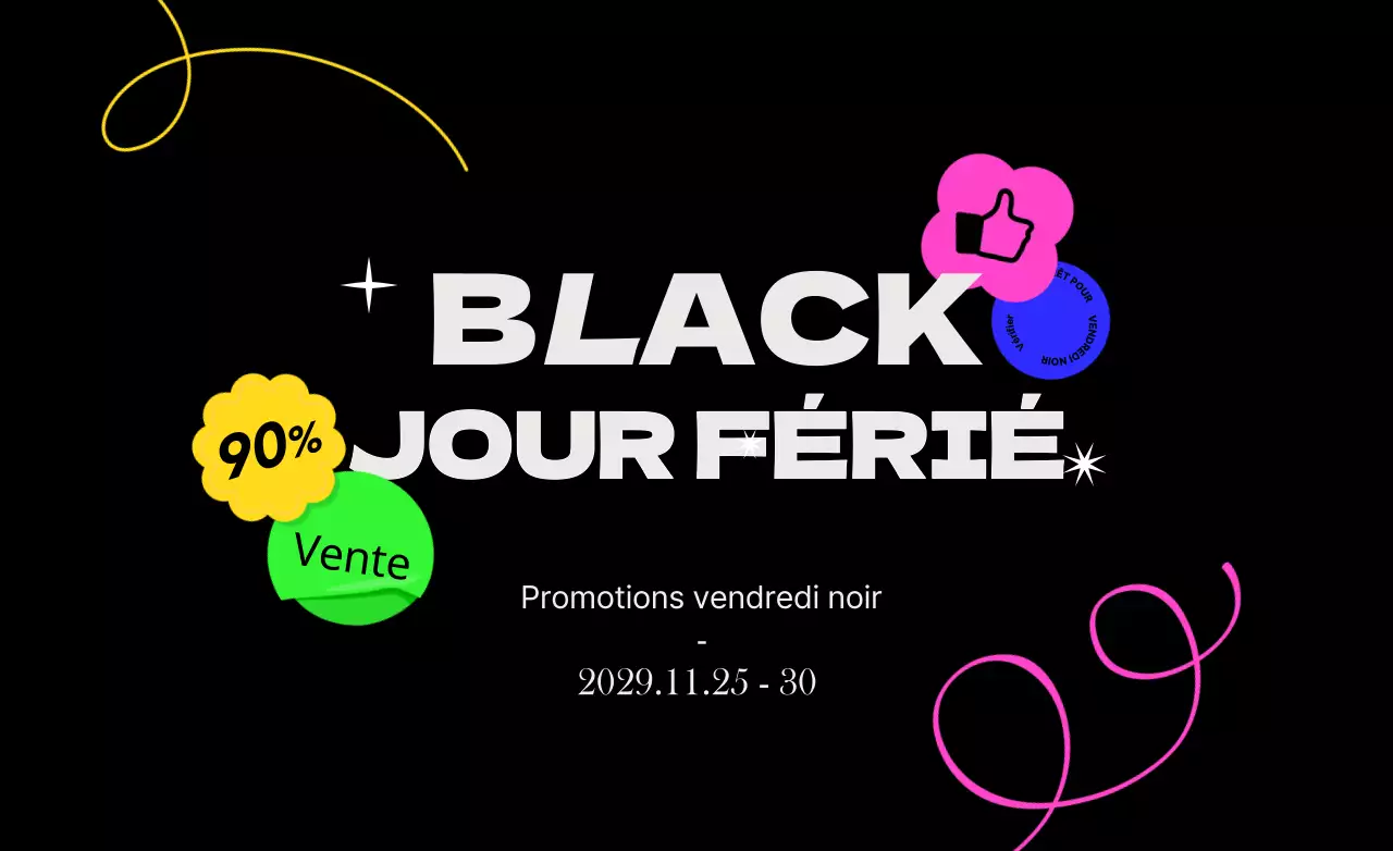 Les super affaires du vendredi noir en noir et blanc