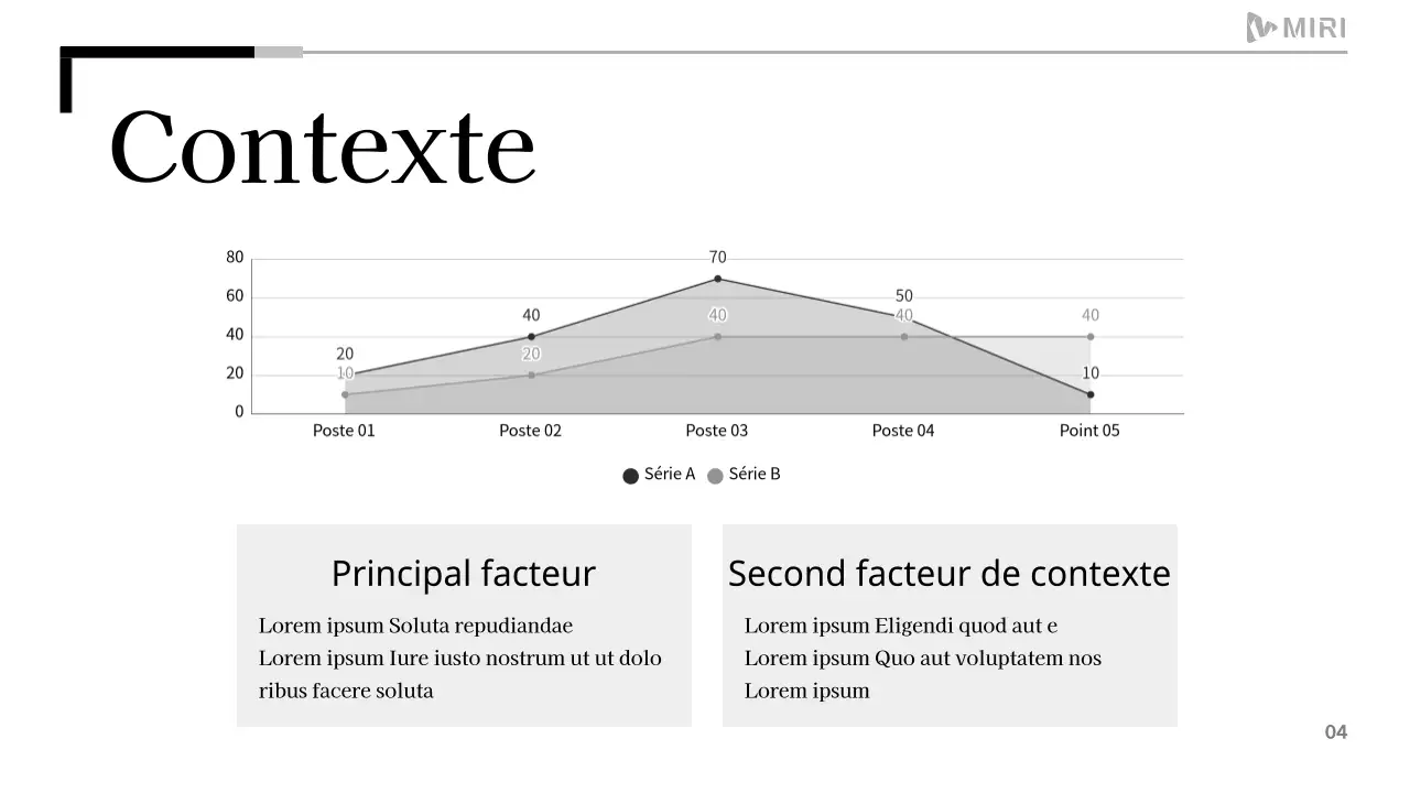 Un simple rapport imprimable en noir et blanc
