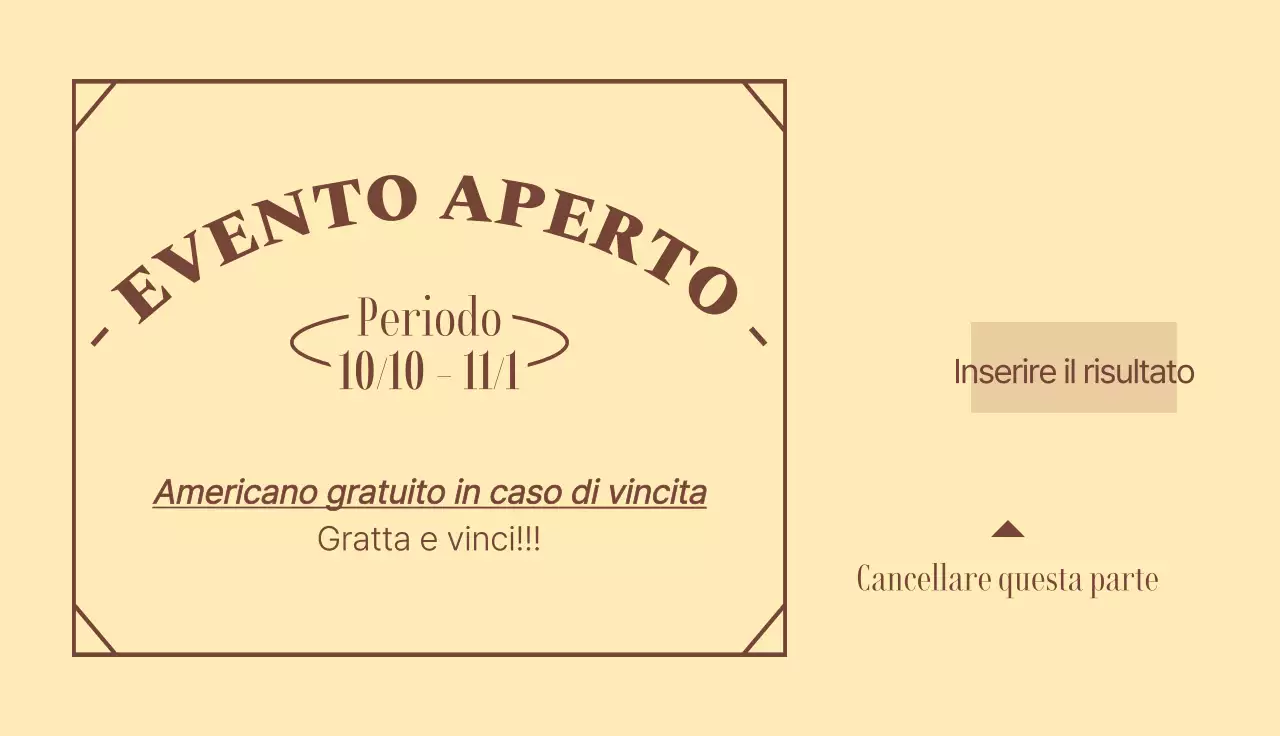 Aprire un caffè con un'atmosfera classica e vintageEventiLotteria