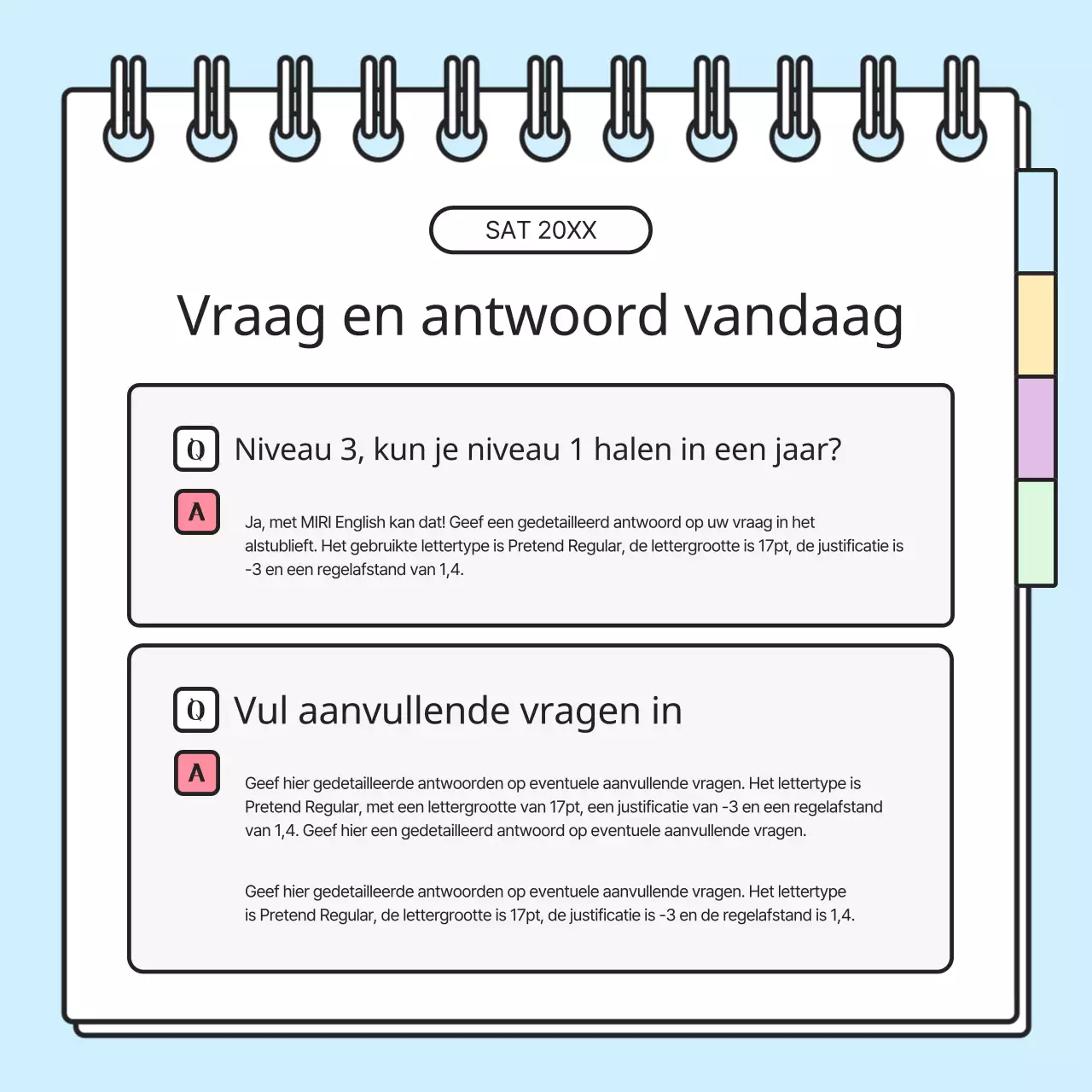 Promoot regenboogkleurige en eenvoudige SAT-examen trendanalyse voor academies