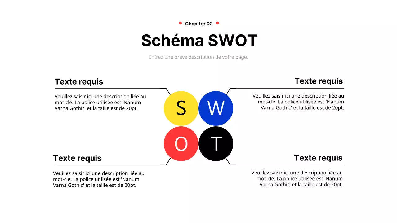 Rapport d'activité géométrique en jaune et rouge