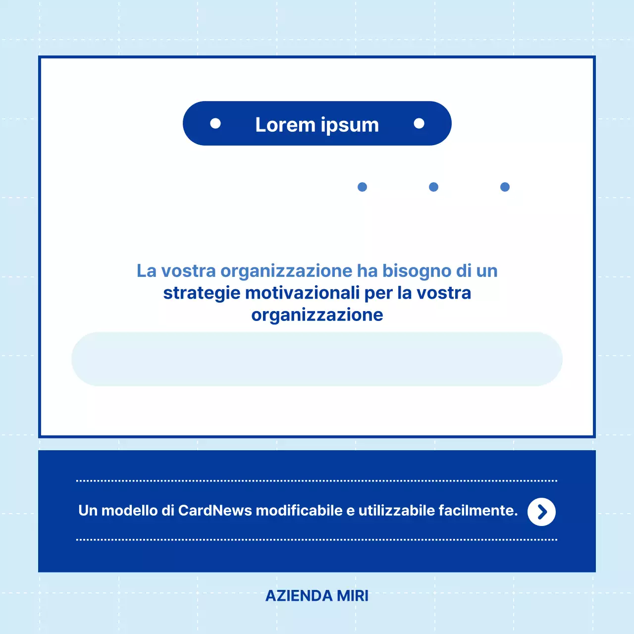 Semplice illustrazione di consulenza aziendale blu e azzurra per la formazione