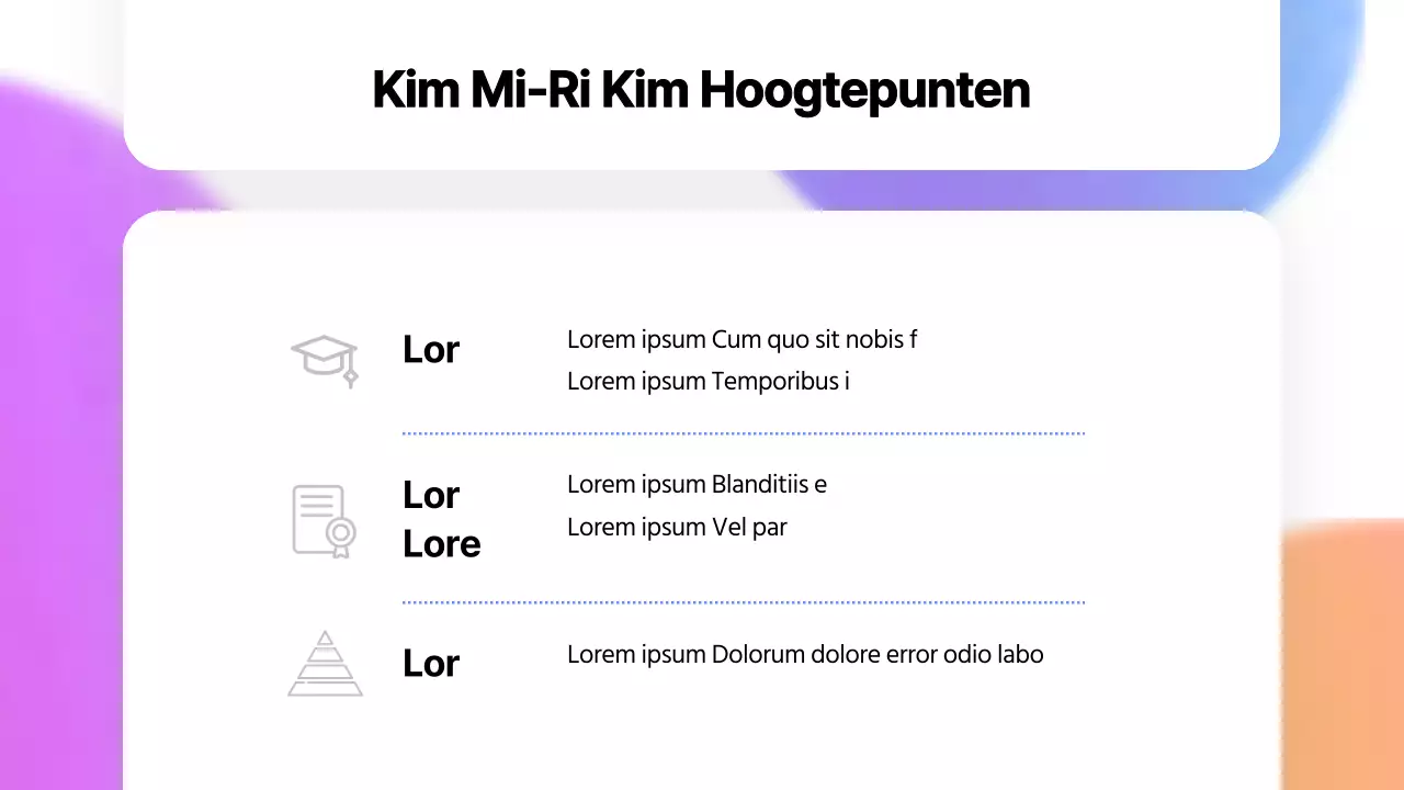Een eenvoudige roze en blauwe instructeursportefeuille
